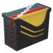 Jalema Resolution Suspension File Box Black and 5 A4 Suspension Files - J26580BLK 50793PL