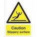 SECO Warning Safety Sign Caution Slippery Surface Sign Self Adhesive Vinyl 150 x 200mm - W0134SAV-150X200 50919SS