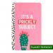 Pukka Planet Casebound Notebook 134 x 215mm 192 8mm Ruled 90gsm Pages Its a Prickly Subject - 9764-SPP 50945PK