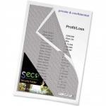 Seco Security Cut Flush Folder Polypropylene A4 180 Micron Clear (Pack 10) 50982SS