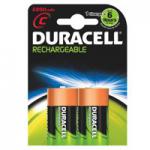 Duracell C Rechargeable Batteries Accu NiMH 3000mAh (Pack 2) - DURHR14B2 50987AA