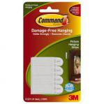 Command Small Pict Strips WH PK4 sets