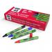 Show-me Drywipe Marker Medium Tip Slim Barrel Assorted Colours (Pack 48) - CP48A 51162EA