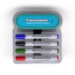 Classmaster Magnetic Wboard Eraser+Pens