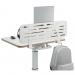 Leitz Ergo Small Pegboard Desk Organiser With Laptop Holder - 65490000