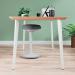 Leitz Ergo Active Sitting Stool With Comfort Seat Light Grey - 65440085