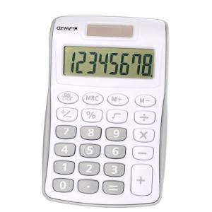 Genie 120B 8 Digit Pocket Calculator Silver - 12494 51591GN