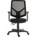 Vanguard Exec Mesh Chair Adj Arms BK