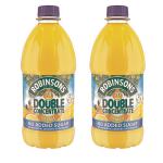 Robinsons Double Concentrate No Added Sugar Orange Squash 1.75 Litre (Pack 2) 402046 51766CP