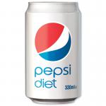 Pepsi Diet Drink Can 330ml (Pack 24) - 0402048 51780CP