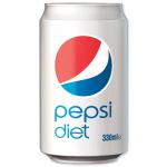 Pepsi Diet Drink Can 330ml (Pack 24) 402048 51780CP