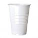 ValueX Hot Drink Plastic Vending Cup 7oz White (Pack 100) 0510039 51857CP