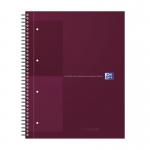 Oxford International Twinwire Notebook Lined 160 Pages Red A4+ - 400194459 52107HB