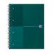 Oxford International Twinwire Notebook Lined 160 Pages Green A4+ - 400194460 52114HB