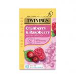 Twin Raspberry & Cranberry Tea Bag PK20