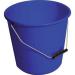 ValueX Plastic Bucket 10 Litre Blue 907057 52319CP