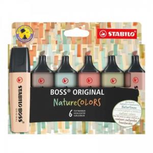 STABILO BOSS ORIGINAL NatureCOLORS Highlighter Text Marker Assorted