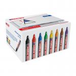 edding 363 Whiteboard MarkerChisel Tip 1-5mm Line Assorted Colours Classpack (Pack 50) - 4-CP49 52737ED