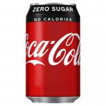 Coca Cola Zero Drink Can 330ml (Pack 24) 402003 52872CP