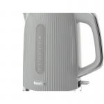 Breville Bold Electric 3kW Kettle 1.7L capacity Fast Boil Grey Gloss & Silver Chrome - VKT222 52884NR