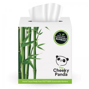 Click to view product details and reviews for Cheeky Panda Sustainable Plastic Free Bamboo Cube Facial Tissue 56.