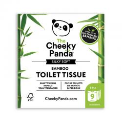 Cheeky Panda Sustainable Plastic-Free Bamboo Toilet Tissue 3 Ply 200 Sheets Per Roll 9 x 5 (Pack 45 Rolls) - PFTOILT9X5 53059CY