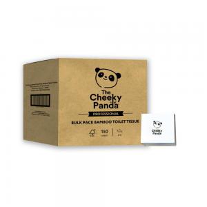 Cheeky Panda Sustainable Bamboo Toilet Tissues 2 Ply Travel Bulk Pack