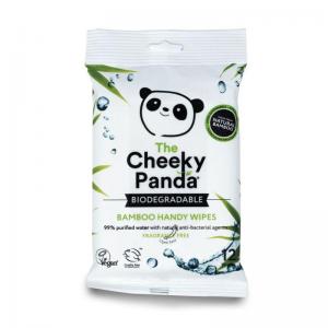 Cheeky Panda Sustainable Biodegradable Bamboo Handy Wipes 12 Wipes Per