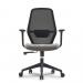 Nautilus Designs Orbit High Back Mesh Task Operator Office Chair Two Tone Design With Fixed Arms BlackGrey - BCMV630BK-GY