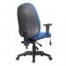 Nautilus Designs Harrison High Back Operator Office Chair With Height Adjustable Back and Arms Blue - BCFK384BL