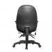 Nautilus Designs Harrison High Back Operator Office Chair With Height Adjustable Back and Arms Black - BCFK384BK