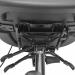 Nautilus Designs Harrison High Back Operator Office Chair With Height Adjustable Back and Arms Black - BCFK384BK