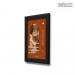 Deflecto A4 Wall Mounted 25mm Aluminium Snap Frame Literature Display Sign Holder Black - SFA4B