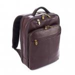 Falcon Colombian Leather 15.6in Laptop Backpack brown - FI6706 53822MN