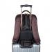 Falcon Colombian Leather 15.6in Laptop Backpack brown - FI6706 53822MN