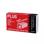 Plus By Pentel No.10 Galvanised Staples (Pack 1000) 30089