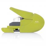 Plus By Pentel Staple-Free Handy Stapler Power Assist Mechanism 5 Sheet Capacity Green 31146