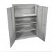 Phoenix SCF Series 2 Door 3 Shelf Steel Storage Cupboard With Key Lock Grey - SCF1491GGK