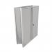 Phoenix SCF Series 2 Door 3 Shelf Steel Storage Cupboard With Key Lock Grey - SCF1491GGK