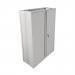 Phoenix SCF Series 2 Door 3 Shelf Steel Storage Cupboard With Key Lock Grey - SCF1491GGK