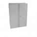 Phoenix SCF Series 2 Door 3 Shelf Steel Storage Cupboard With Key Lock Grey - SCF1491GGK