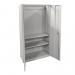 Phoenix SCF Series 2 Door 4 Shelf Steel Storage Cupboard With Key Lock Grey - SCF1891GGK