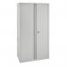 Phoenix SCF Series 2 Door 4 Shelf Steel Storage Cupboard With Key Lock Grey - SCF1891GGK 54186PH