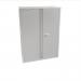 Phoenix SCF Series 2 Door 3 Shelf Steel Storage Cupboard With Electronic Lock Grey - SCF1491GGE