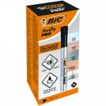 Bic Marking Pro Permanent Marker Bullet Tip 1.1mm Line Black (Pack 12) - 964800 54251BC
