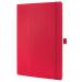 Sigel CONCEPTUM A4 Casebound Soft Cover Notebook Ruled 194 Pages Red CO315 54328SG