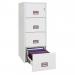 Phoenix World Class Vertical Fire File 4 Drawer Filing Cabinet With Key Lock - FS2274K