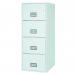 Phoenix World Class Vertical Fire File 4 Drawer Filing Cabinet With Key Lock - FS2274K 54410PH