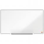 Nobo Impression Pro Widescreen Magnetic Nano Clean Whiteboard Aluminium Frame 710x400mm 1915253 54443AC