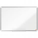 Nobo Premium Plus Magnetic Enamel Whiteboard Aluminium Frame 900x600mm 1915144 54576AC